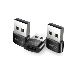 TERRATEC C20 USB C-Buchse auf USB-Stecker Adapter (3er-Pack), USB C auf USB 3.0 - Bild 1 von 6