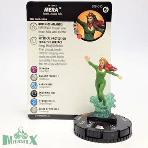 Heroclix Monthly OP Kit Mera #D19-010 Edición Limitada Figura con Tarjeta - Imagen 1 de 1