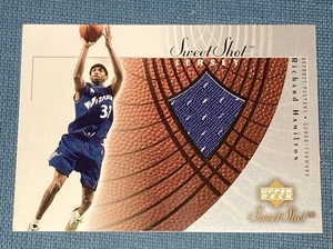 E17 2002-03 UPPER DECK RICHARD HAMILTON SWEET SHOT JERSEY WASHINGTON WIZARDS - Picture 1 of 2