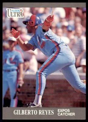 1991 Fleer Ultra Update Gilberto Reyes Baseball Cards #U-92 - Image 1 of 2