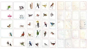 Planner, bullet journal, diary stickers with watercolour splatter bird theme - Picture 1 of 5