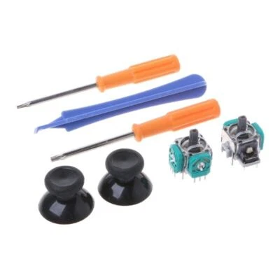 For Xbox One Controller Analog Thumb Joystick Repair Parts Replace Tools Kit - Image 1 of 4