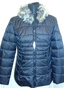 Happy Goose High Density Microfibre Quilted Jackets With Faux Removeable Collar - Picture 1 of 4