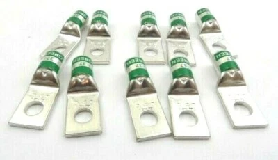 Lot of 10 Thomas & Betts 54147 Copper Crimp Lugs #1 AWG 5/16" Hole T&B - Image 1 of 4