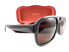 GUCCI Sunglasses GG1342S Gray Brown 005 New Authentic