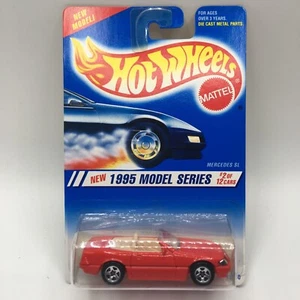 1995 Hot Wheels Mercedes SL Red New Sealed - Picture 1 of 3