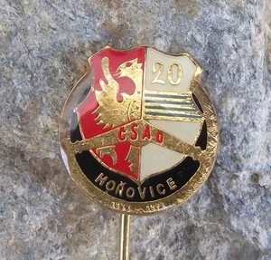 1973 City of Horovice CSAD State Bus Coach Company 20th Anniversary Pin Badge - Picture 1 of 3