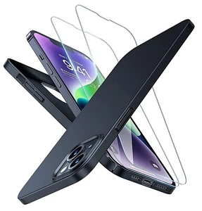 Etui Housse Coque + Vitre Verre Trempé pour iPhone 17 Pro 16e 16 Pro 15 Pro Max - Photo 1 sur 8