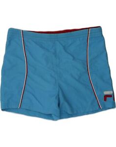 FILA Boys Sport Shorts 11-12 Years Blue Polyester AD08