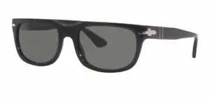 Persol Sunglasses PO 3271S 95/31 55-19-145 Black / Green Made in Italy - Picture 1 of 5