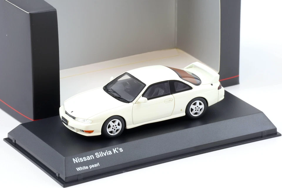Kyosho Originale 1/43 Nissan Silvia K's S14 Bianco KSR43112W