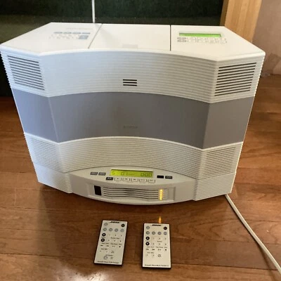 Bose Acoustic Wave Music System II With 5 Multi-Disc Changer & Remotes Works - Image 1 of 4