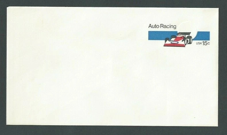 U587 15c Red & Blue Size 12 Mint Entire - Image 1 of 1