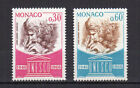 Monaco 1966 UNESCO Y&T 700 & 701 2 timbres neufs MNH/TE1638