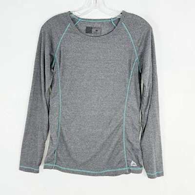 Camisa de manga larga RBX Performance Active Top talla M gris verde azulado Foto 1 de 4