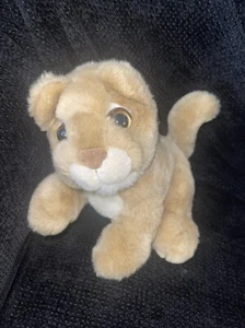 Vintage Dan Dee Plush Purring Tan Lion Cub 8" Plush - Picture 1 of 7