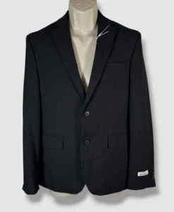 Ben Sherman Men's Black Skinny-Fit Stretch Suit Jacket Size 38S - Picture 1 of 2