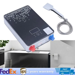 220V 6500W Instant Electric Tankless Hot Water Heater Whole House Black New - Picture 1 of 14