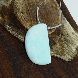 Amazonita Suave Elegante Colgante Briolette Natural Suelto Piedras Preciosas Fabricación Joyería - Imagen 1 de 3