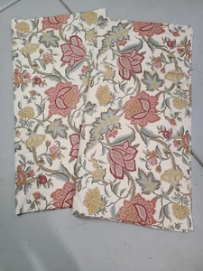 Paneles de cortina Pottery Barn Cynthia Palampore 50 X 96 - 2 paneles - Imagen 1 de 7