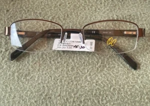 Oleg Cassani OCO 341 WM Brown Eyeglass Frames 50 20 135 ( B-26 ) - Picture 1 of 3