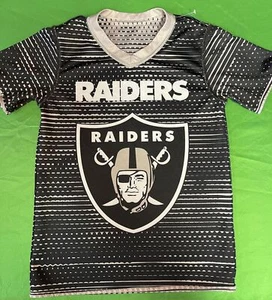 NFL Las Vegas Raiders Flag Football Reversible Jersey Youth Medium 10-12 - Picture 1 of 6