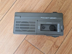 Philips 390 Retro Pocket Memo Mini Cassette Handheld Voice Recorder Dictaphone - Picture 1 of 7