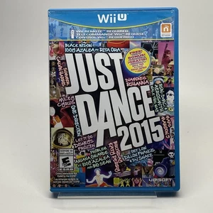 Just Dance 2015 (Nintendo Wii U, 2014) CIB Complete w/ Manual Tested Good Cond - Imagen 1 de 6