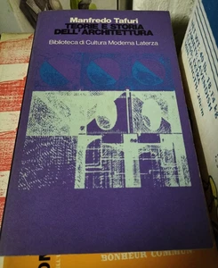 Teorie e storia dell'architettura MANFREDO TAFURI Laterza - Imagen 1 de 1