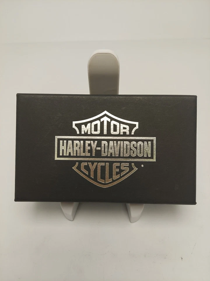 Hebilla de cinturón Harley-Davidson B&S genuina para mujer - Acabado níquel antiguo Foto 1 de 4