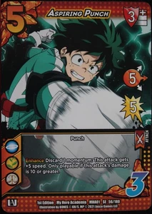 Universus - My Hero Academia - Juego "Aspiring Punch" MHA01 SE 56/180 - Imagen 1 de 1