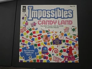 Rompecabezas Bepuzzled Impossibles Candyland Hasbro 750+ piezas  - Imagen 1 de 3