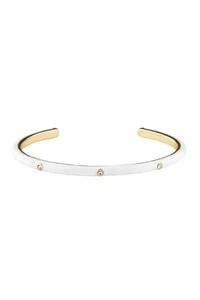 Color Metal Rhinestone Cuff Bracelet - Picture 1 of 5