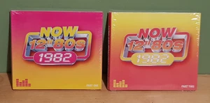 NOW 12" 80's (1982) Part One & Two (8 CD's) NEW & SEALED 2024 CDs / FREE UK P&P - Picture 1 of 4