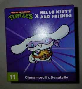 Teenage Mutant Ninja Turtles Hello Kitty Donatello *RAR* Sammelfigur Neu in OVP - Bild 1 von 2