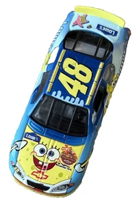 2004 TEAM CALIBER #48 JIMMY JOHNSON LOWES/ SPONGEBOB SQUARE PANTS 1/64 CAR ! - Picture 1 of 2
