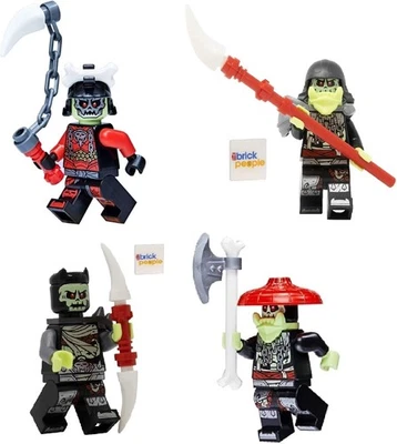 LEGO Ninjago Core: 4 Bone Army Combo Pack - Rey, Cazador, Guerrero y Caballero Foto 1 de 4