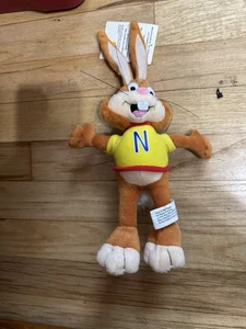 Nestle Nesquik Hase ~ Plüsch-Werbespielzeug 11 Zoll Hase Schokolade Milch - Bild 1 von 3