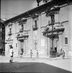 VALENCE ca. 1950 - Tor Basilika Spanien - Negativ 6 x 6 - ESP 349 - Bild 1 von 1