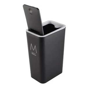 Household Garbage Cans Sealed Large Capacity Odorless With Press Top Plastic - Picture 1 of 18