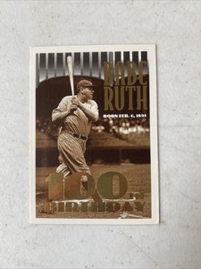 1995 Topps - No Topps Logo on Top Left Corner #3 Babe Ruth