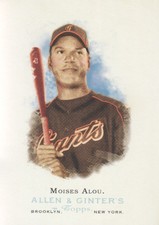 2006 Topps Allen & Ginter Baseball #49 Moises Alou San Francisco Giants