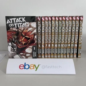 ATTACK ON TITAN Vol 1-34 | Manga inglese di Hajime Isayama - Scegli il tuo SET - Foto 1 di 9
