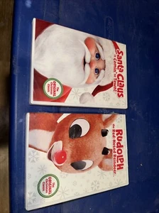 Xmas DVDs Rudolph And Santa Claus Coming To Town - Bild 1 von 2