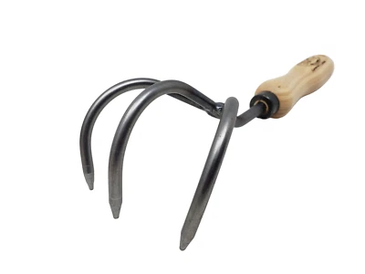 Cultivador de 3 dientes de mango corto DeWit Foto 1 de 2