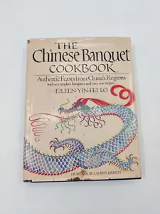 The Chinese Banquet Cookbook Over 100 Recipes by E. Yin-Fei Lo (1985, Hardcover) - Imagen 1 de 8
