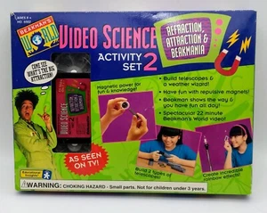 SEALED Beakman’s World Video Science Activity Set 2 VHS Refraction Attraction - Imagen 1 de 2