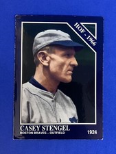 1992 The Sporting News Conlon Collection Color Photos Casey Stengel #5 HOF 1966
