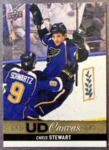 2013-14 Upper Deck Canvas #C54 Chris Stewart St. Louis Blues - Picture 1 of 1