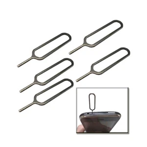 50PCS Eject Sim Card Tray Remover Pins Needle Key Tool for cell Phone iPad - Picture 1 of 12